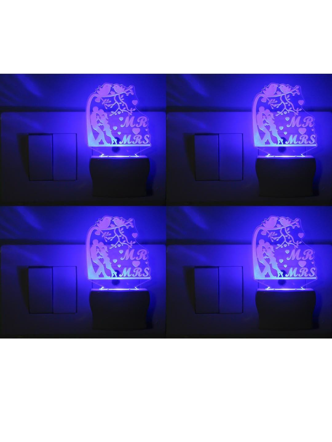 SOMIL 3D Illusion Couple Night Wall Lamp