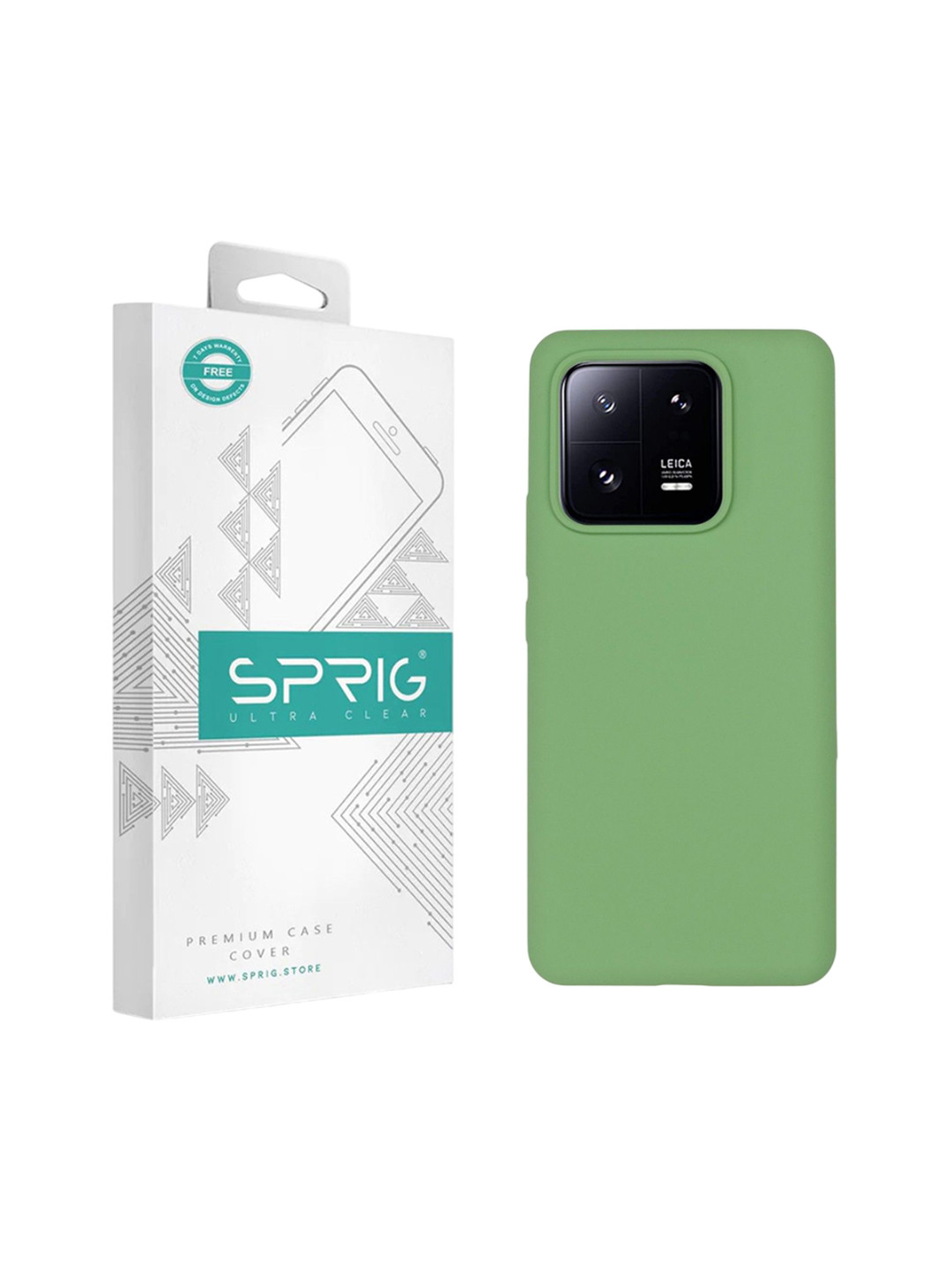 SPRIG MI 13 Pro Liquid Silicone Back Cover