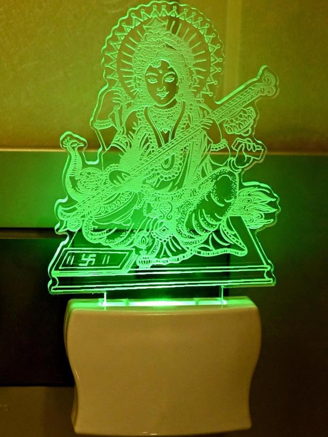 SOMIL Green Glass Night  Wall Lamp