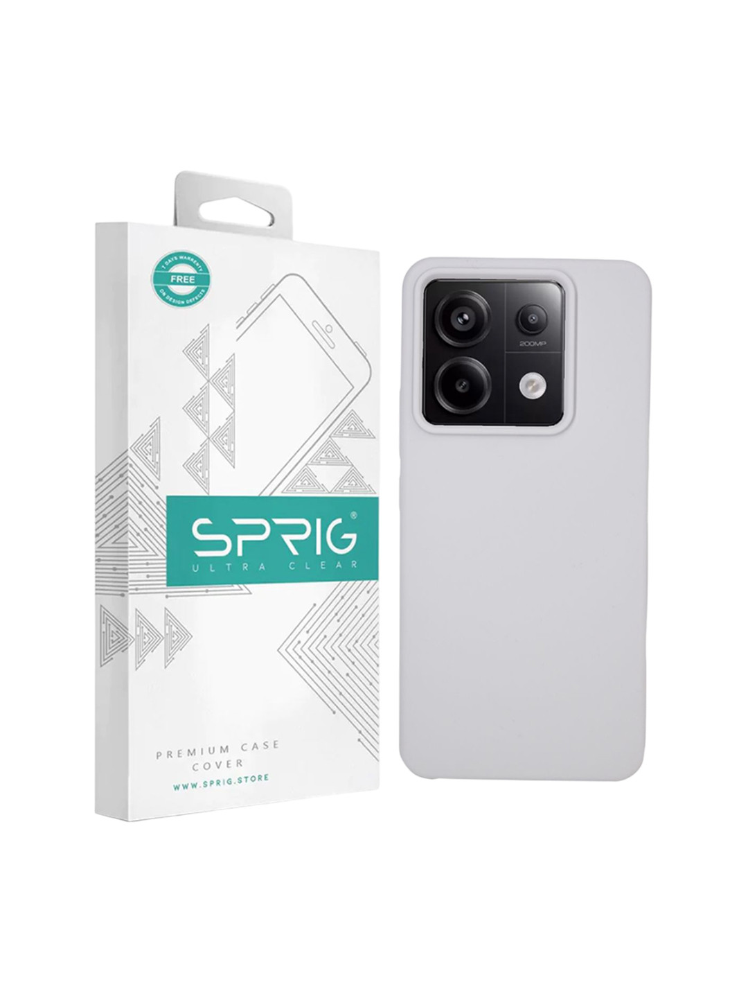 SPRIG Redmi Note 13 Pro Liquid Silicone Back Cover
