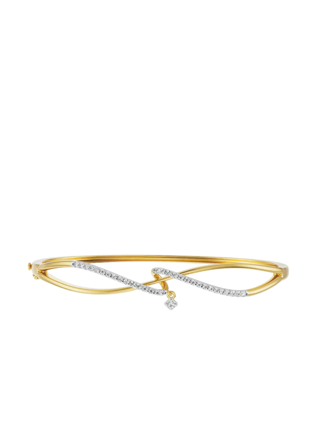 Emori Women Mindy Minimalist 18KT Gold Lab Diamond Bracelet