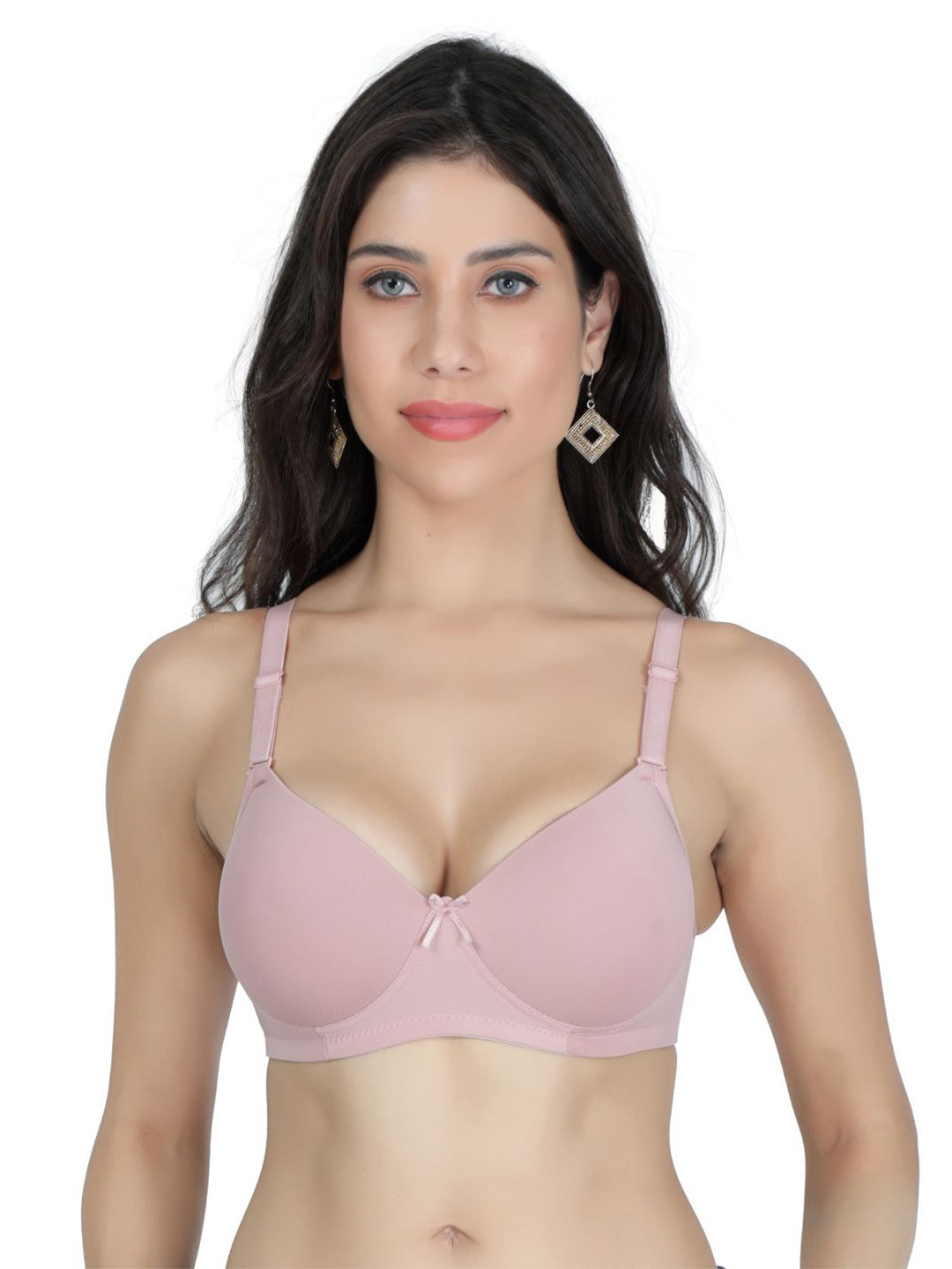 don't Shy Medium Coverage Lightly Padded T-shirt Bra