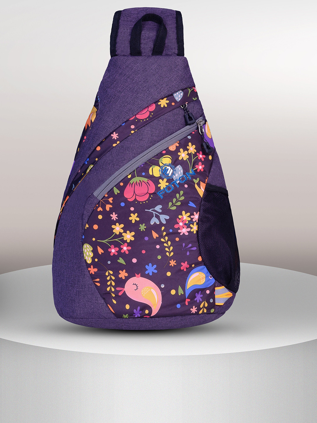 FOTON Printed Water Resistant Cross Body Backpack