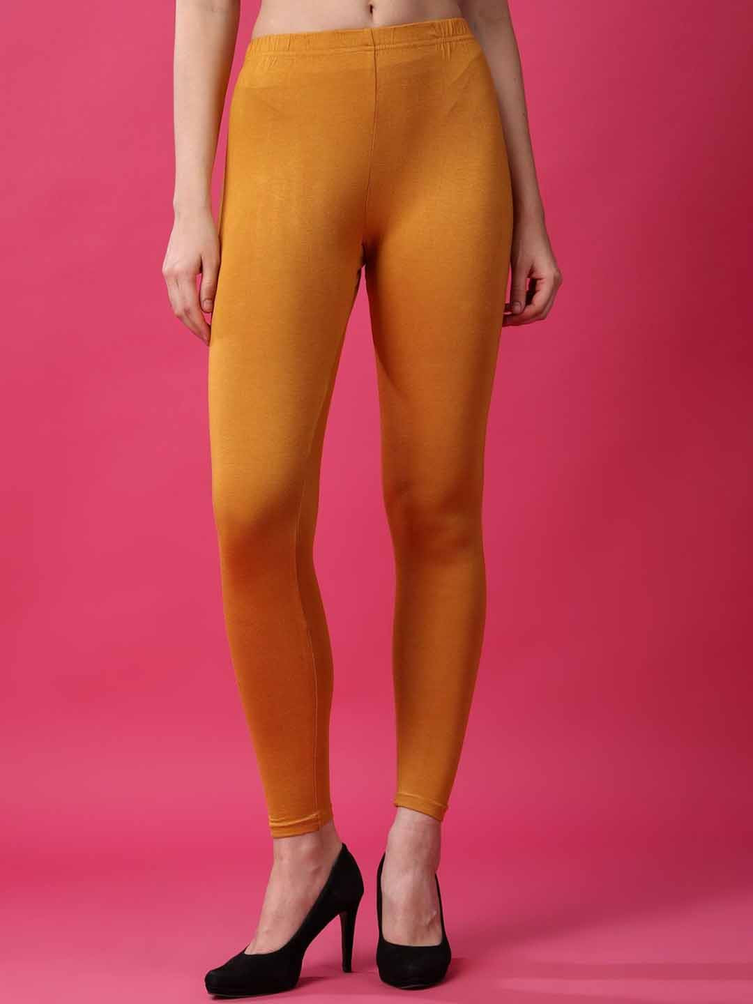 RANGRIWAZ Skin-Friendly Cotton Ankle Length Leggings