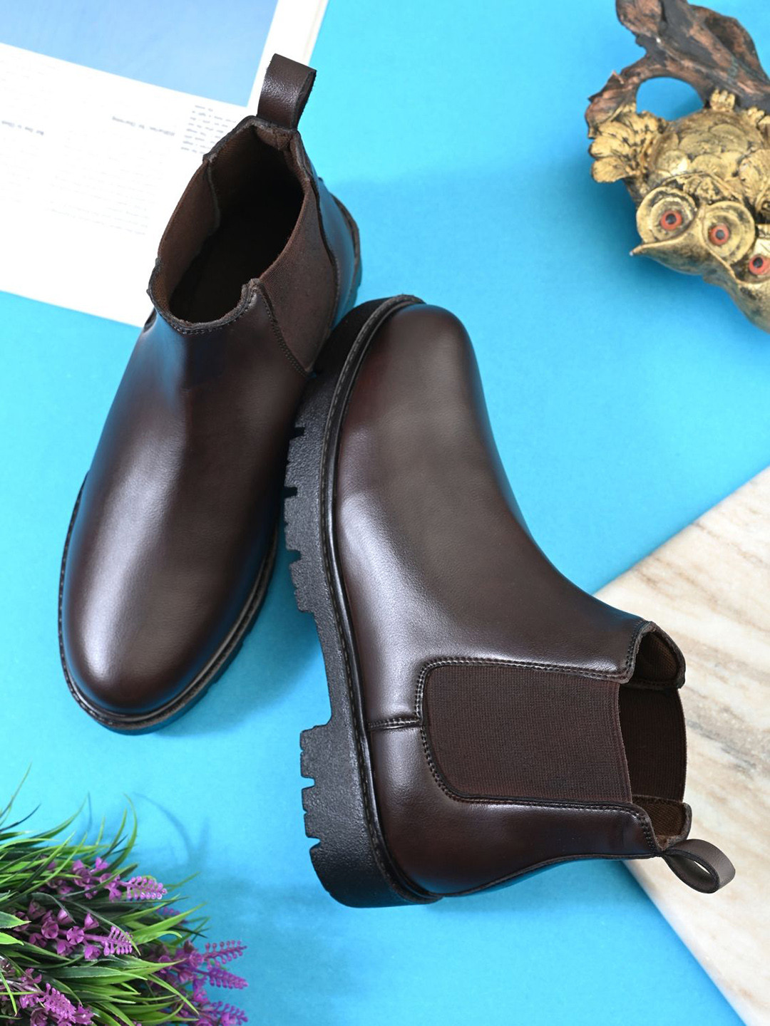 The Roadster Lifestyle Co Women Chelsea Slip-On Ankle Boots
