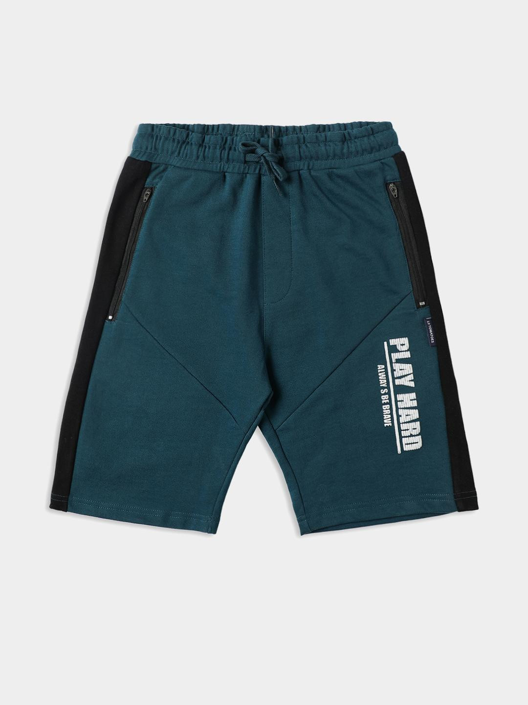 Lil Tomatoes Boys Typography Outdoor Shorts