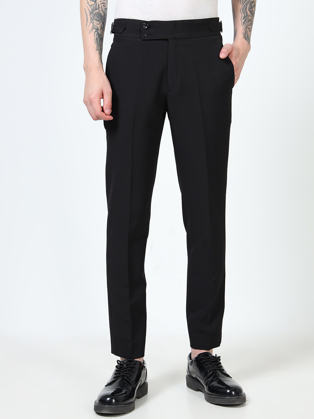 MARTIN SMITH Men Comfort Easy Wash Relexed Fit Korean Pants