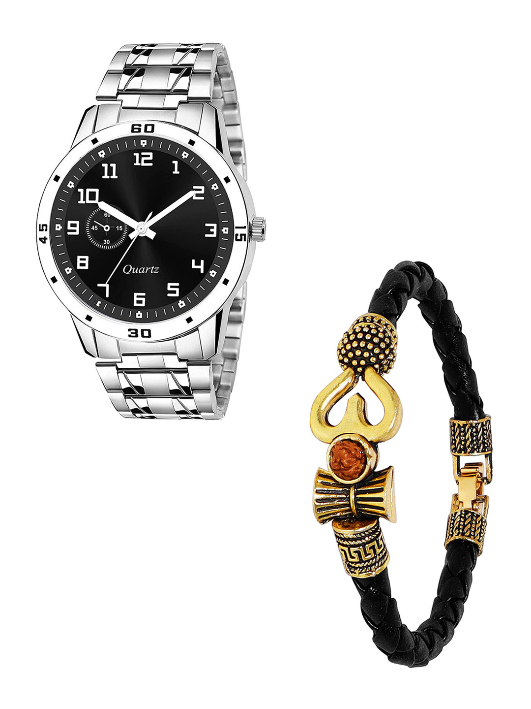 JUST LIKE Unisex Bracelet Style Straps Analogue Watch And A Bracelet WATGNM8MMKYZJPBH