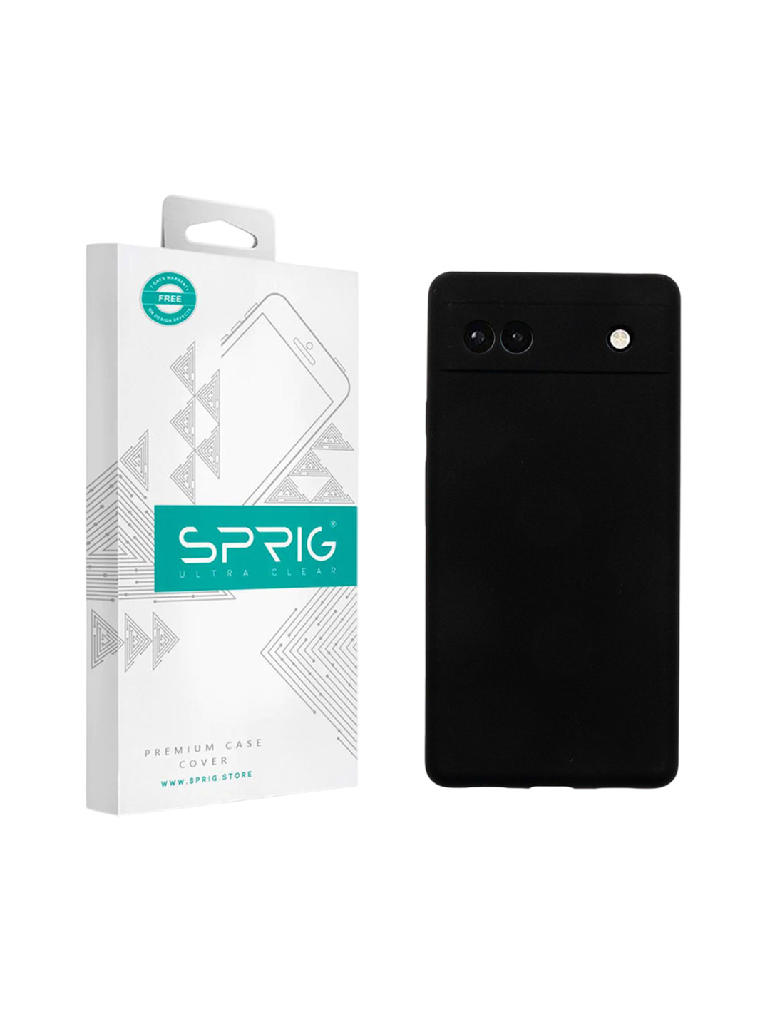 SPRIG Google Pixel 6A Liquid Silicone Back Cover