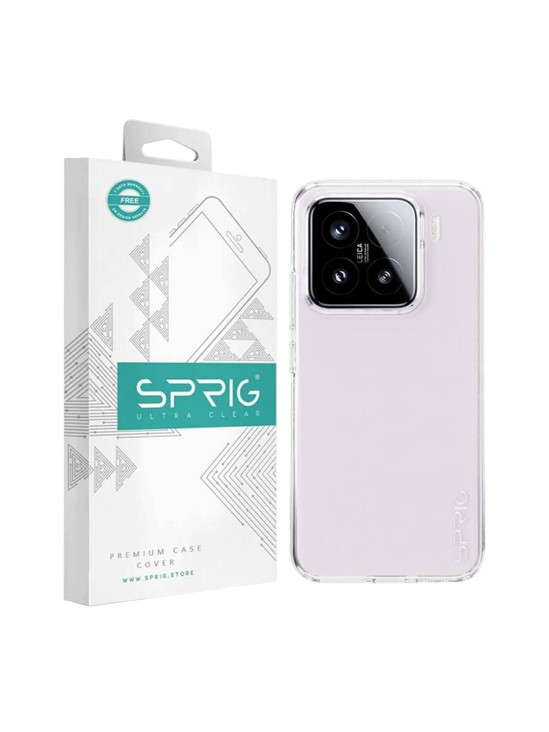 SPRIG Xiaomi 15 Bayer Transparent Back Cover