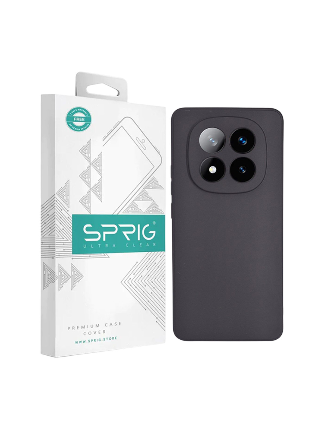 SPRIG Redmi Note 14 Pro Plus TPU Matte Back Cover