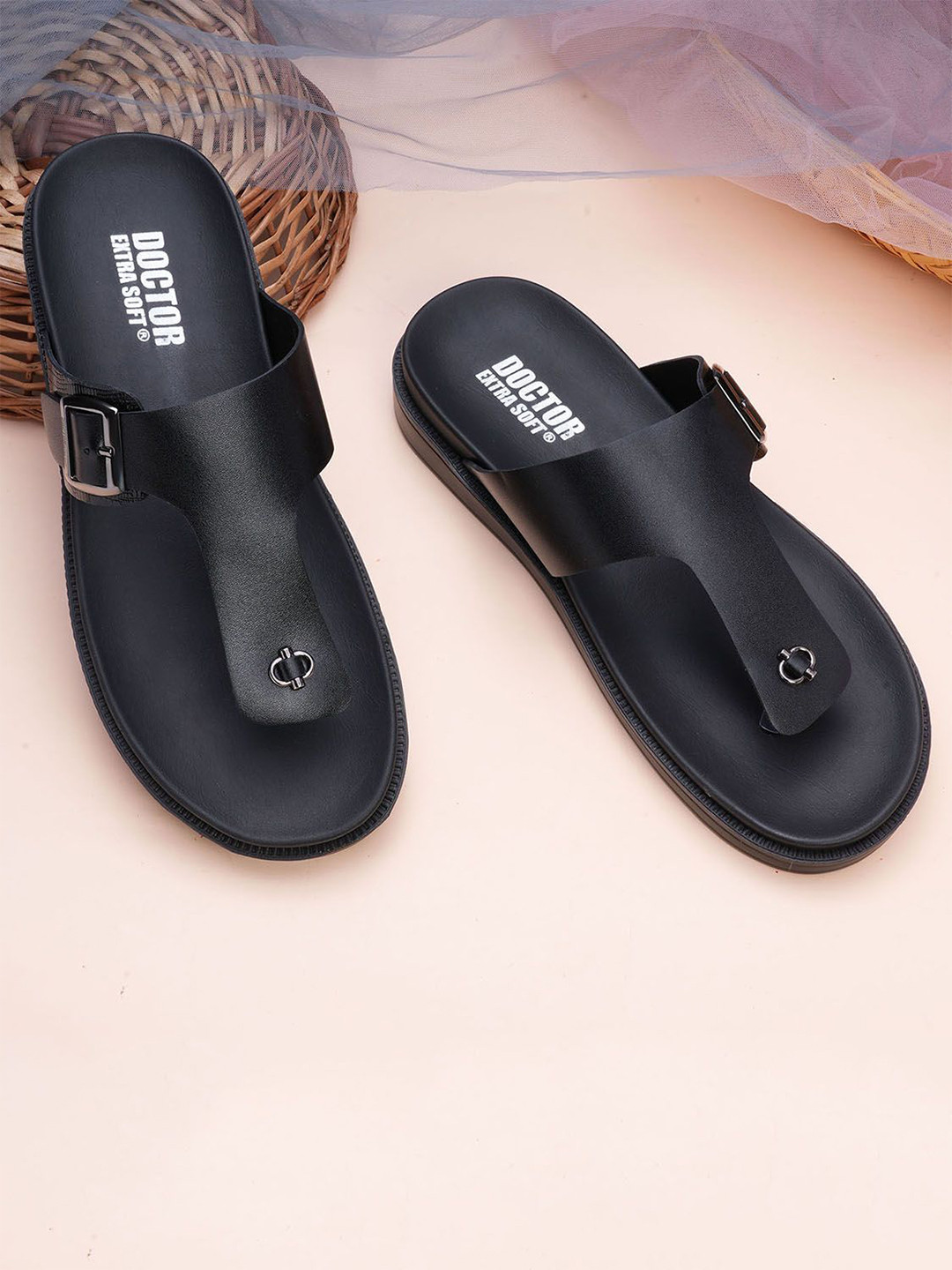 DOCTOR EXTRA SOFT Leather Comfort Thongs