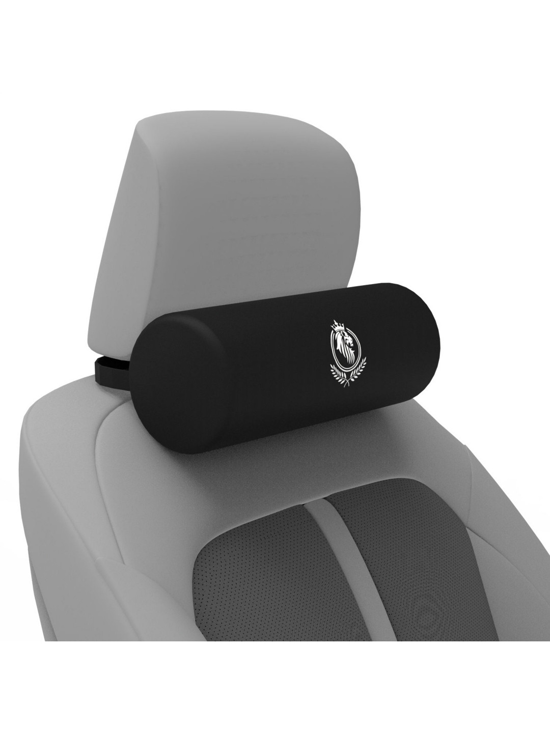 MRRON Round Shape Memory Foam Car Head Cotton Pillow