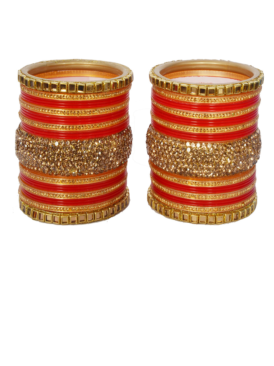 Unique dream Set Of 47 Stone Studded Bangle