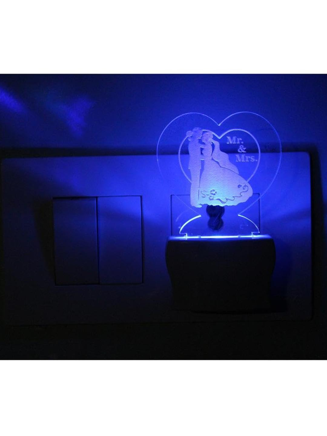 SOMIL 3D Illusion Effect Multicolour Led Night Lamp