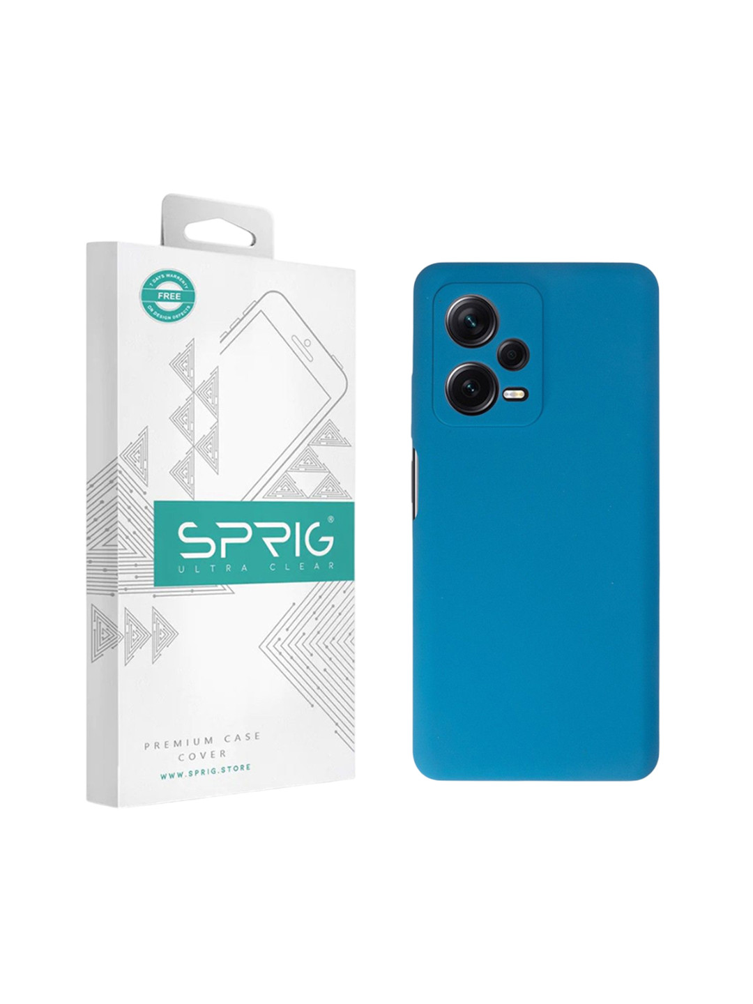 SPRIG Redmi Note 12 Pro Plus 5G Liquid Silicone Back Cover