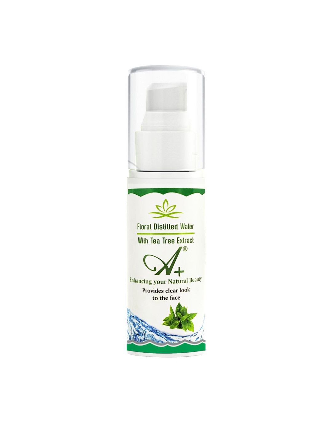 A+ Professional Range Floral Distilled Water With Tea Tree Oil - 50 ml