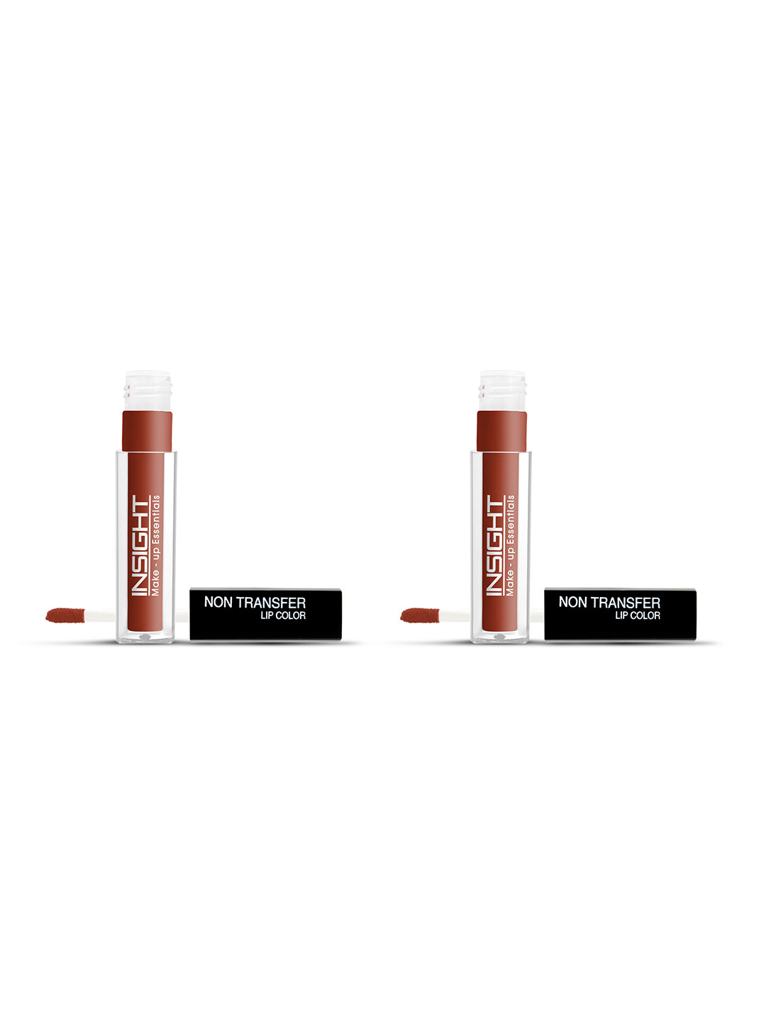 Insight Cosmetics 2-Pcs Mini Power Matte Non Transfer Lip Color 4 ml each - Coffee Command