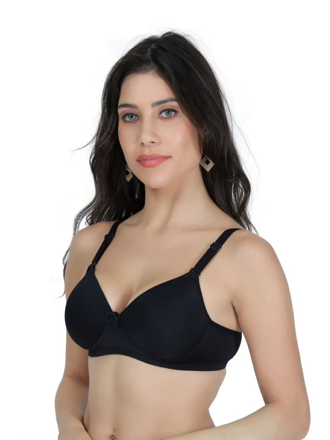 don't Shy bras Women Medium Coverage Lightly Padded T-shirt Bra