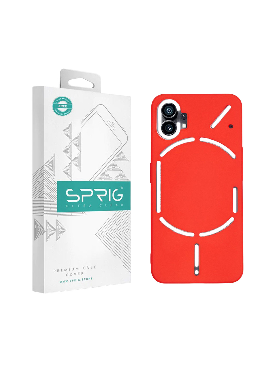 SPRIG Nothing Phone 1 TPU Matte Back Cover