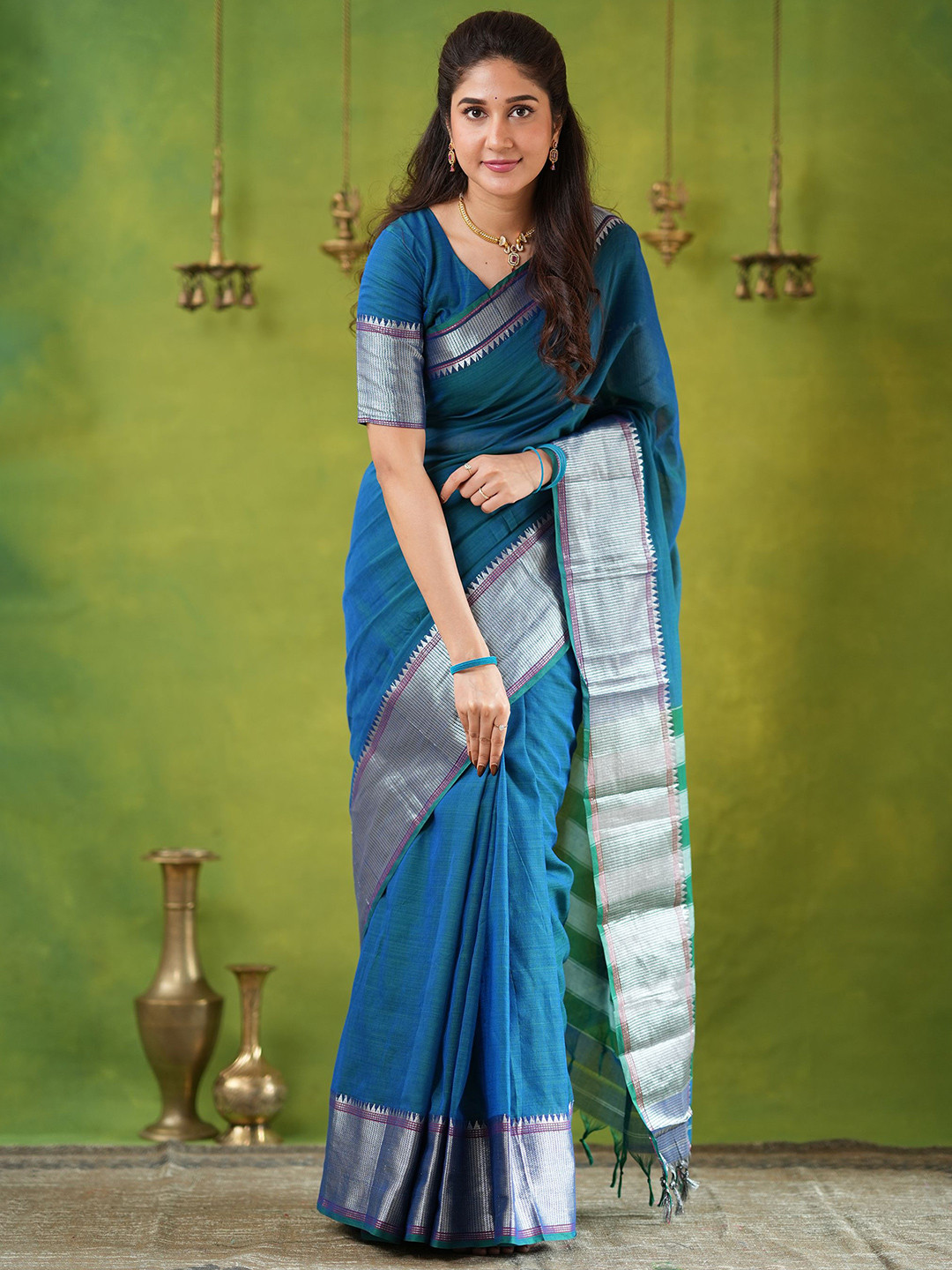 RAAG VARNAM Rama Narayanpet Mercerized Cotton Saree