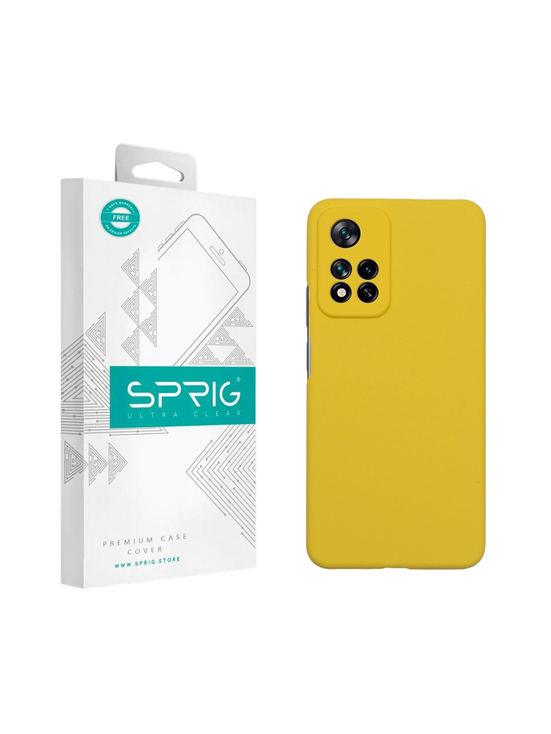 SPRIG Mi 11I Liquid Silicone Back Cover