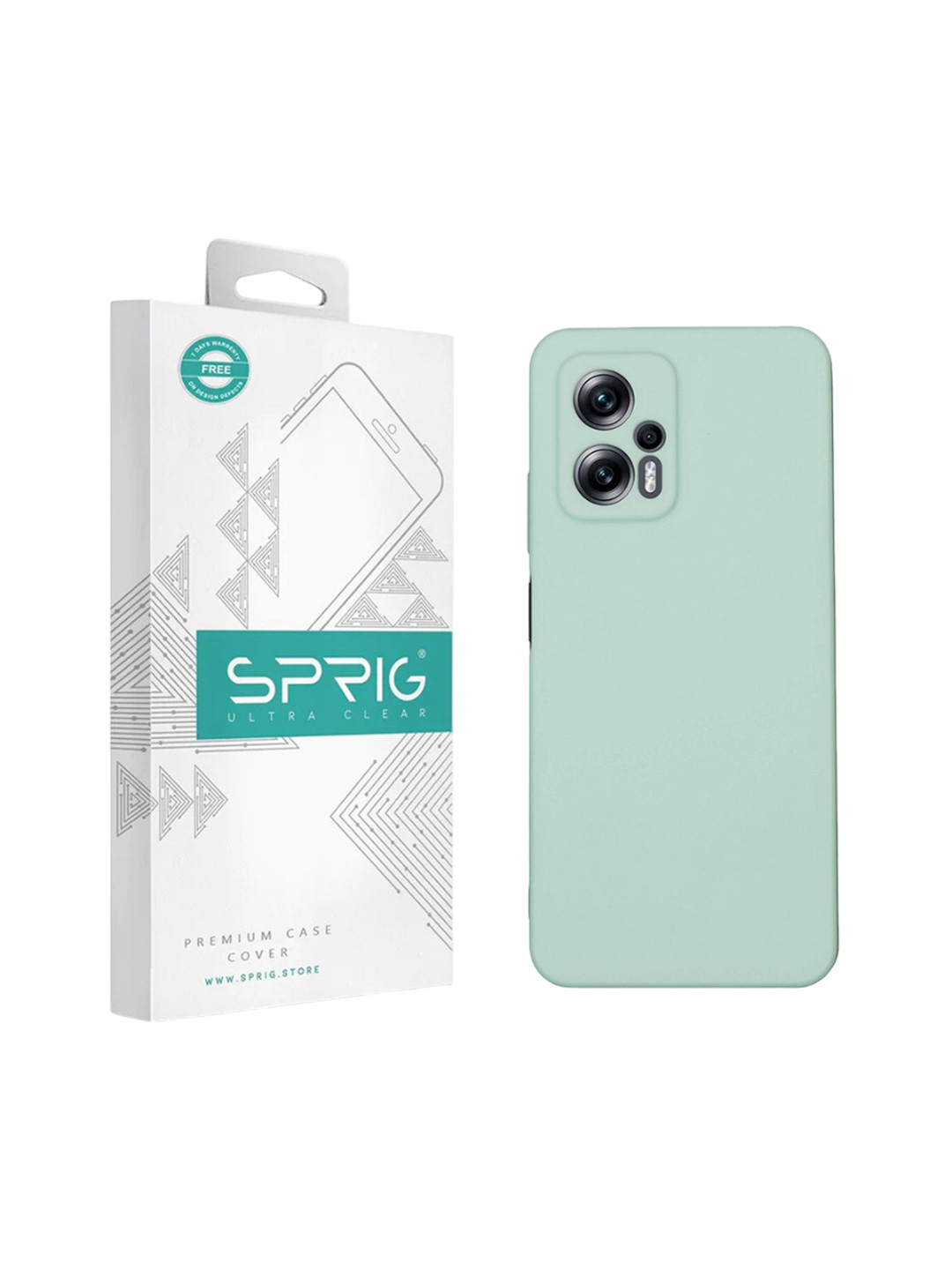 SPRIG Mi Redmi K50i TPU Matte Back Cover