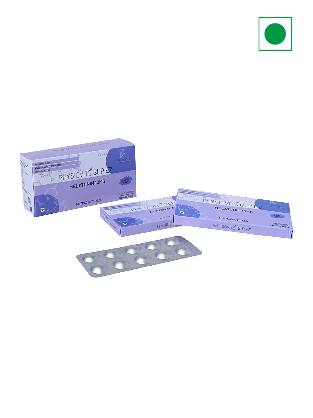 Physiovits SLP EZ Regulates Sleep Melatonin 10mg - 30 Tablets