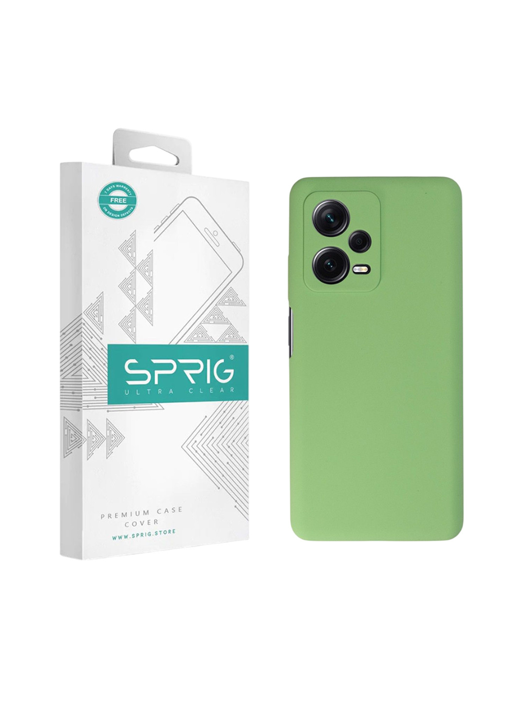SPRIG Redmi Note 12 Pro Plus 5G Liquid Silicone Back Cover