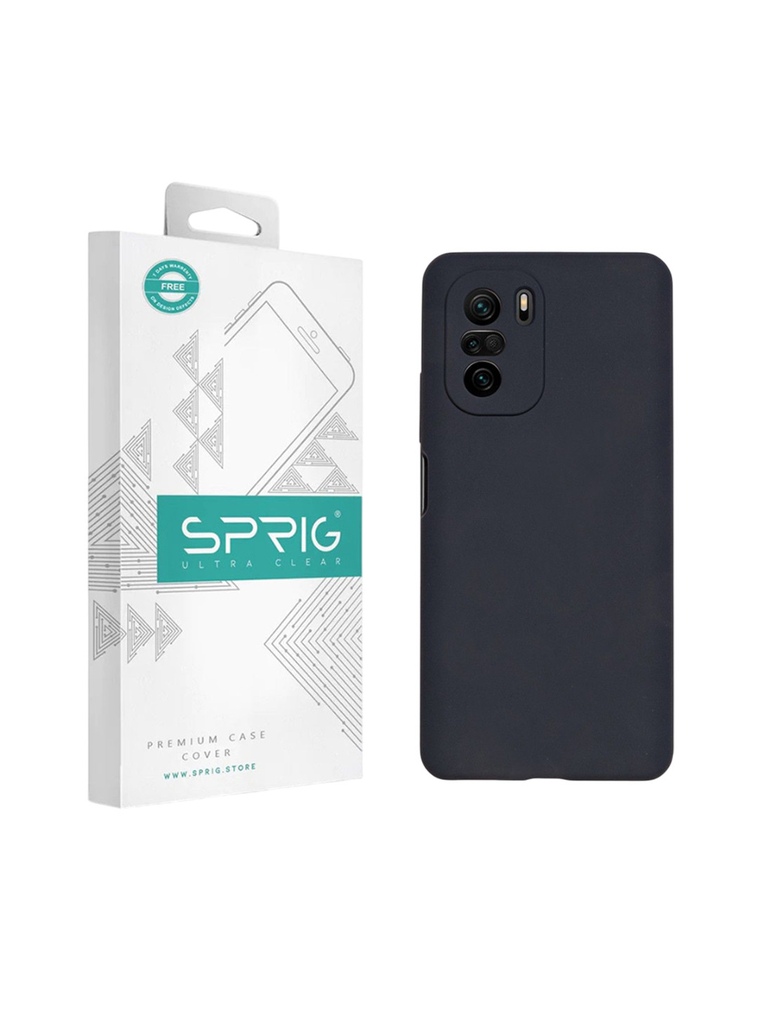 SPRIG Mi 11X Liquid Silicone Back Cover