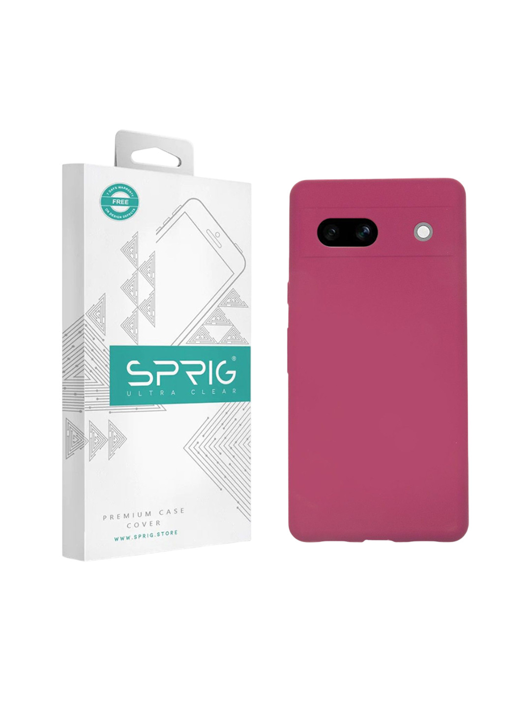 SPRIG Google Pixel 7A Liquid Silicone Back Cover