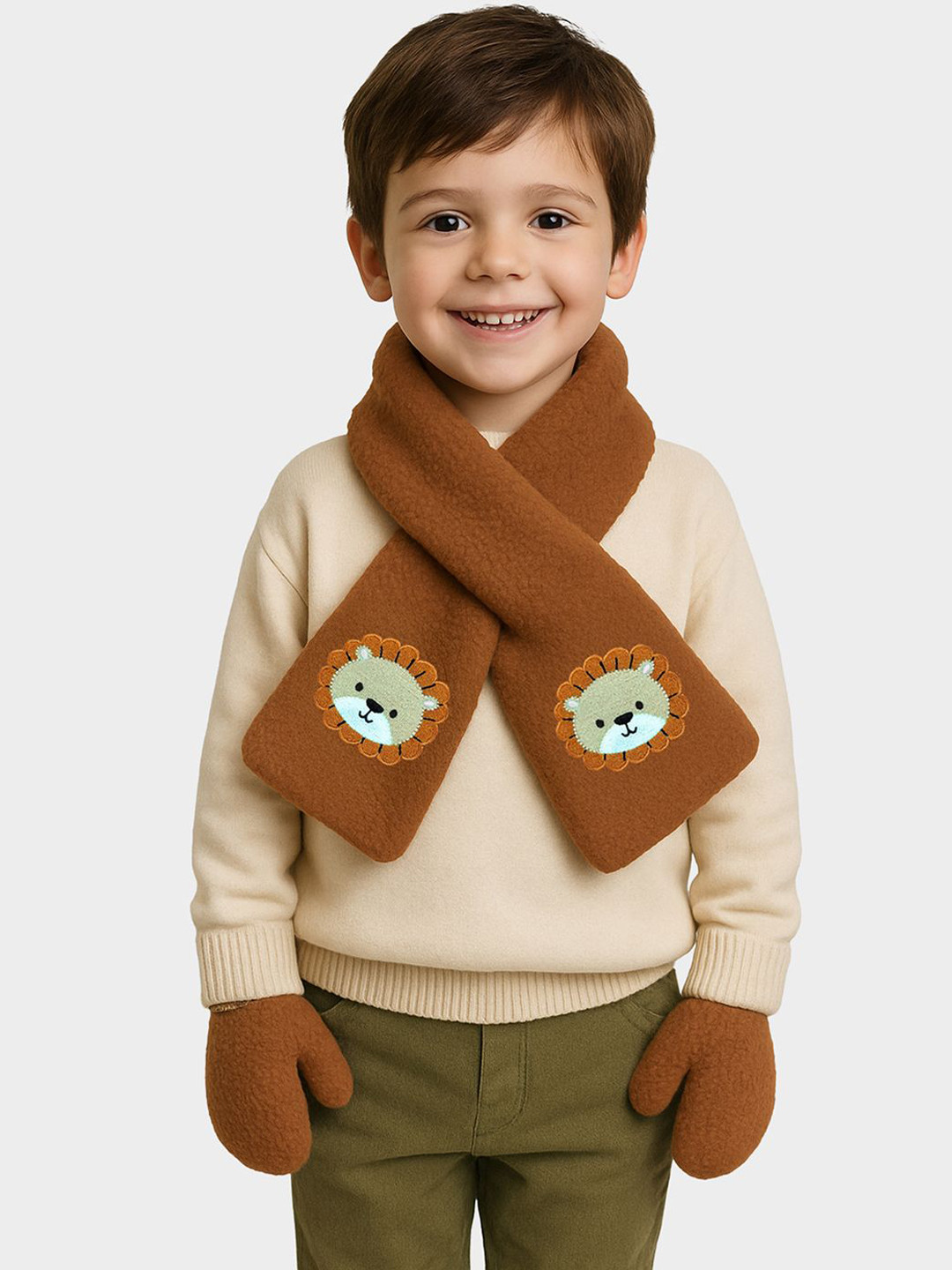 MiArcus Unisex Kids Merino Wool Mufflers