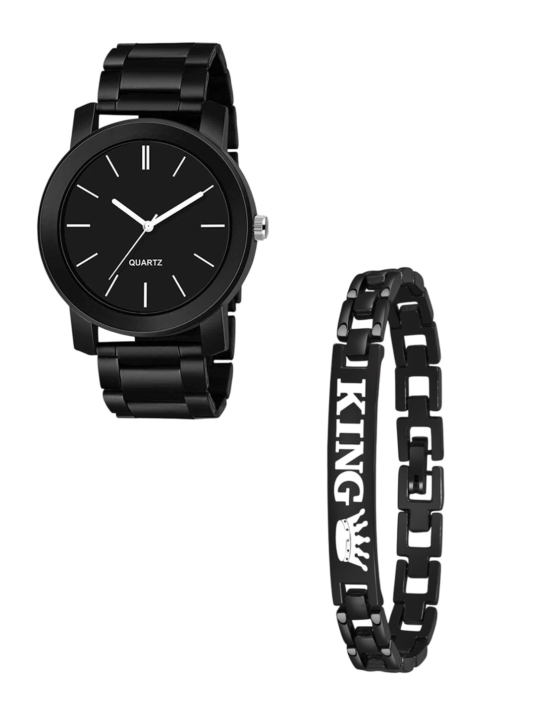 JUST LIKE Unisex Watch & Bracelet Watch Gift Set WATGZG4CHG3ASYQZ