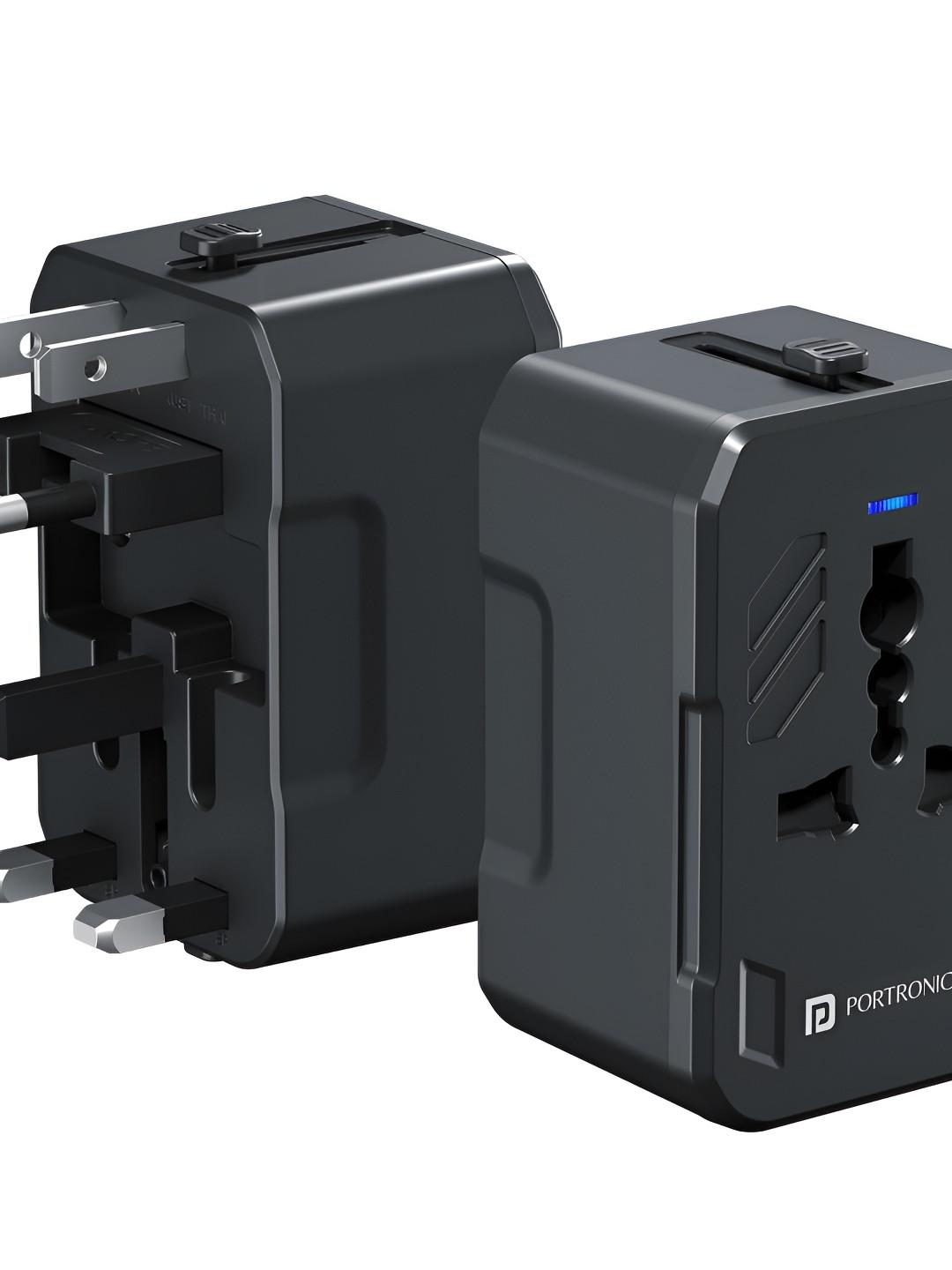 Portronics Juicemate 4 Travel Adapter 20W PD & 18W USB