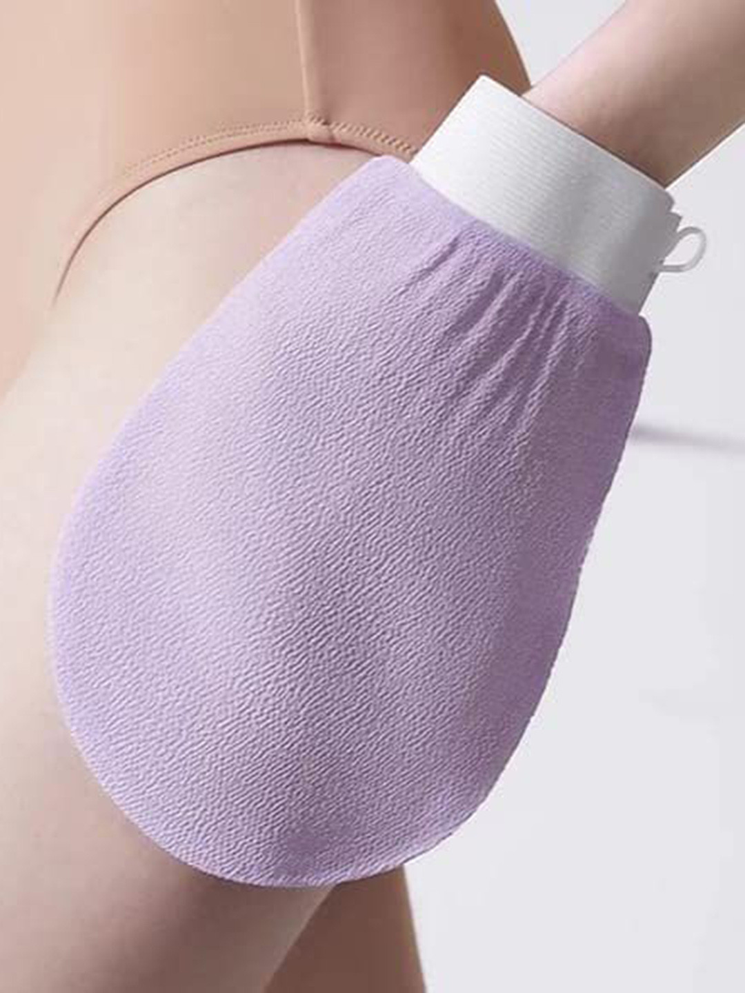 WBC WorldBeautyCare Glossy Single Layered Exfoliating Glove