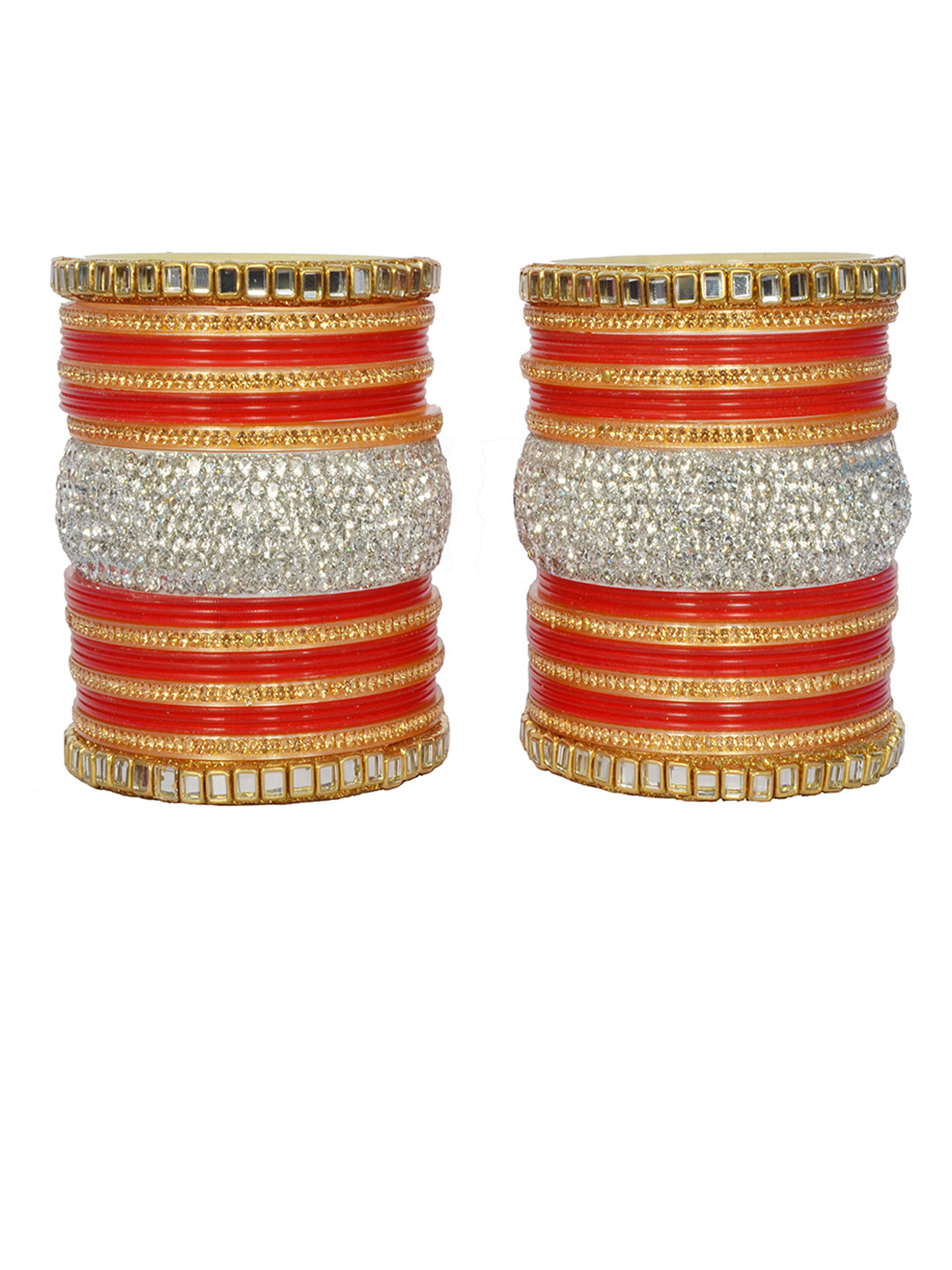 Unique dream Set Of 47 Stone Studded Bnagle