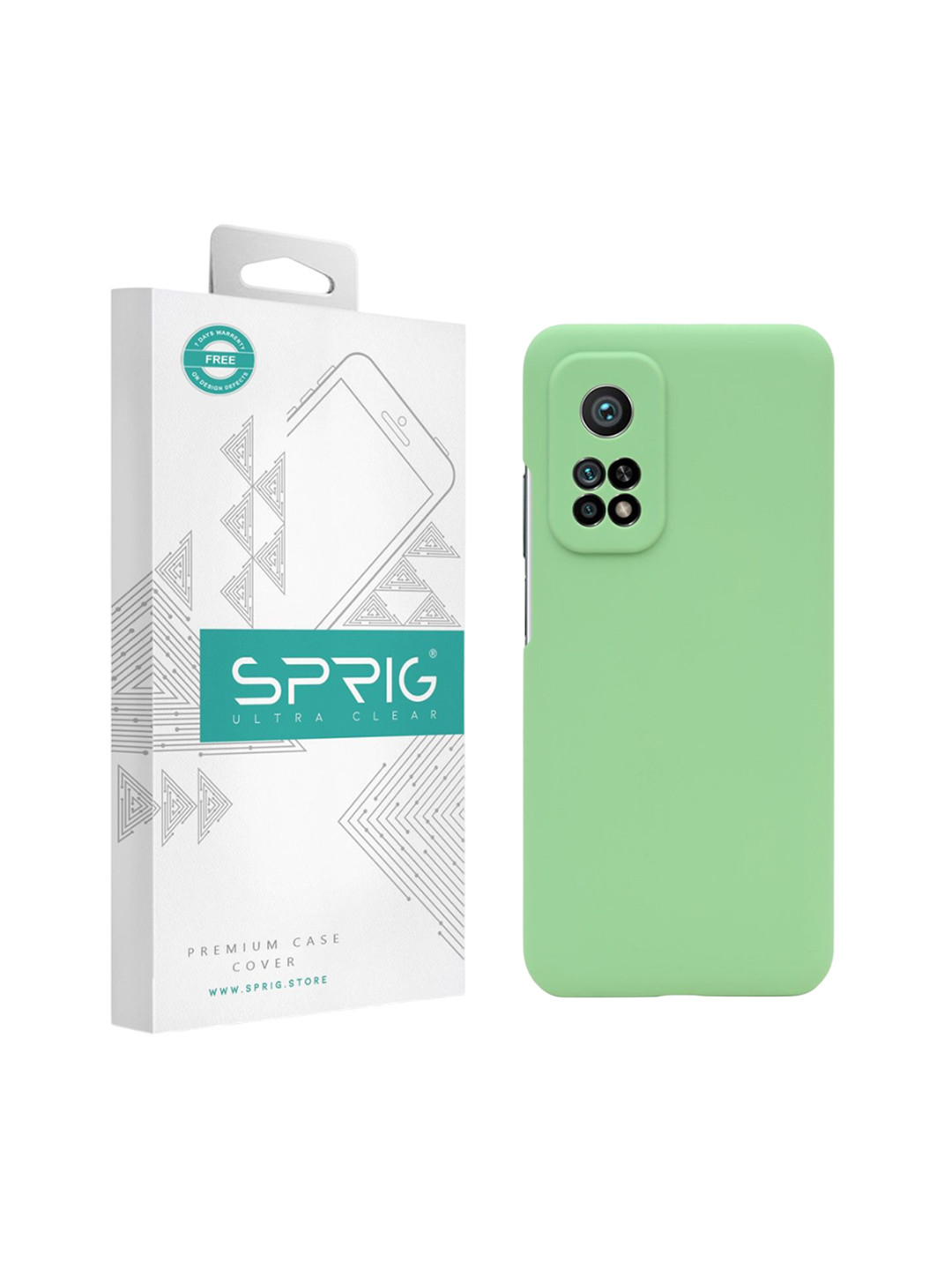 SPRIG Mi 10T Liquid Silicone Back Cover