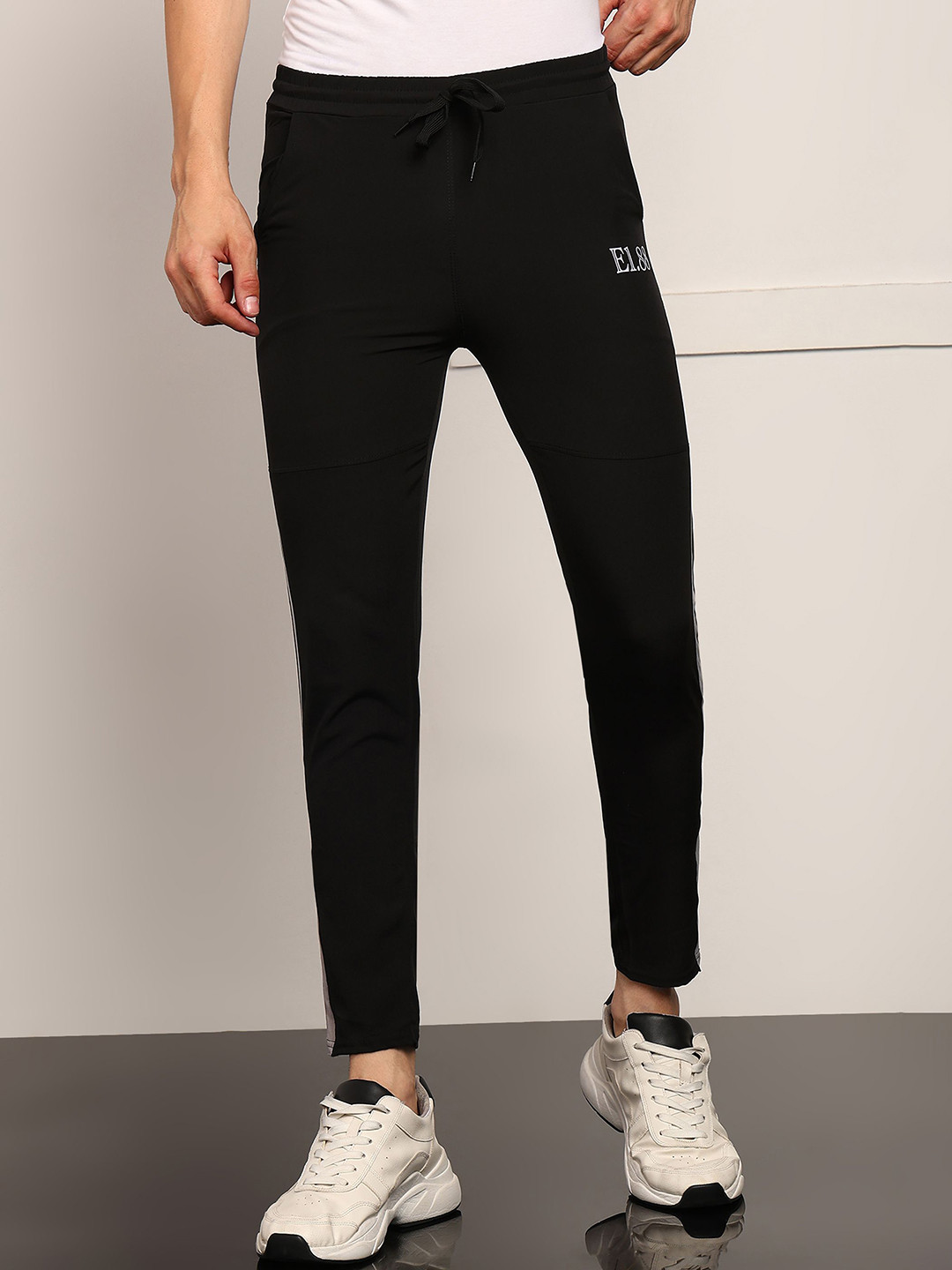 E1.88 Men Mid Rise Moisture Wicking Track Pants