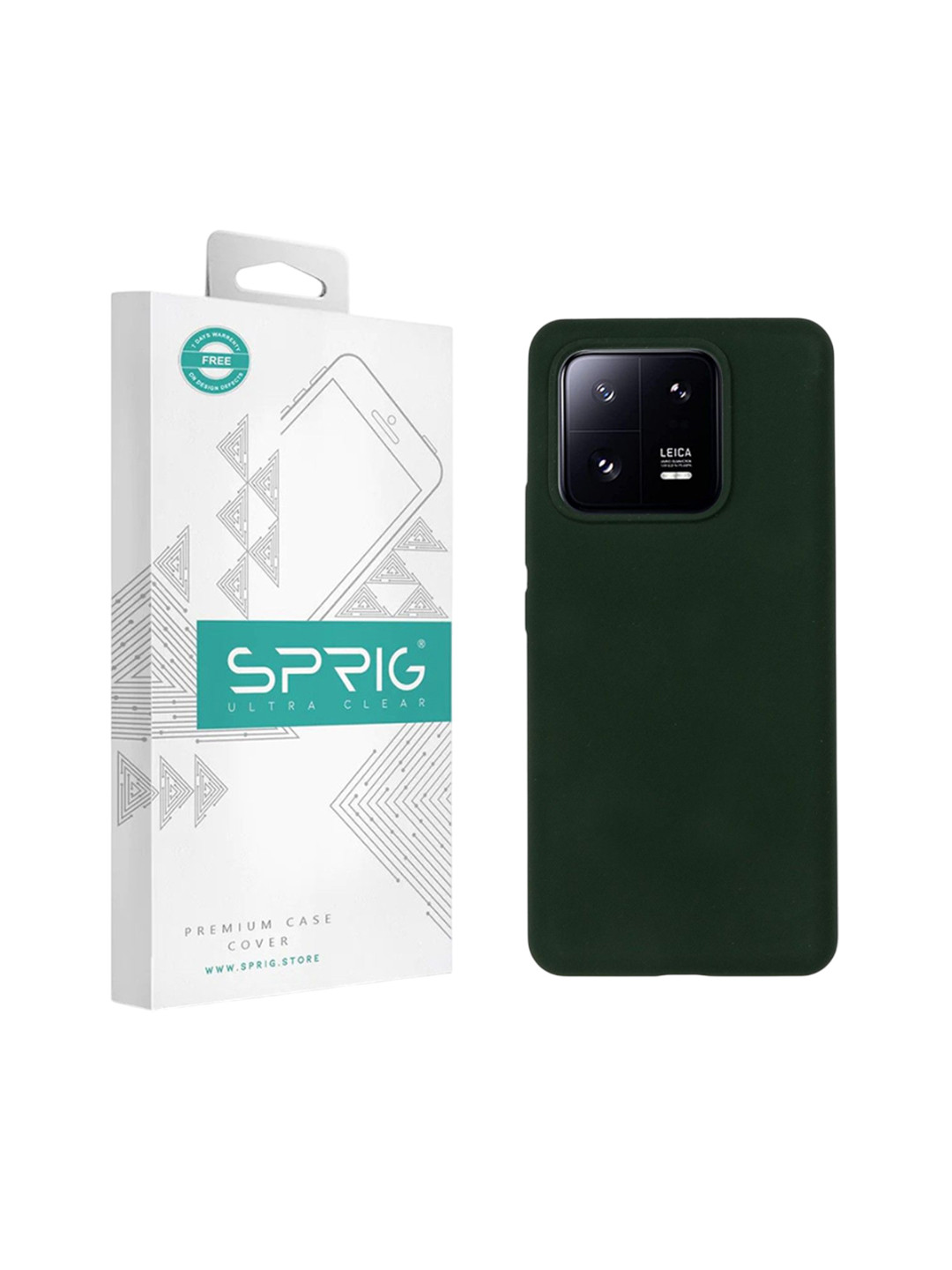 SPRIG MI 13 Pro Liquid Silicone Back Cover