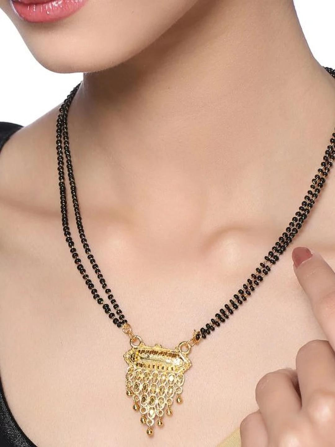 One Gram Gold Jewelry's Brass Mangalsutra