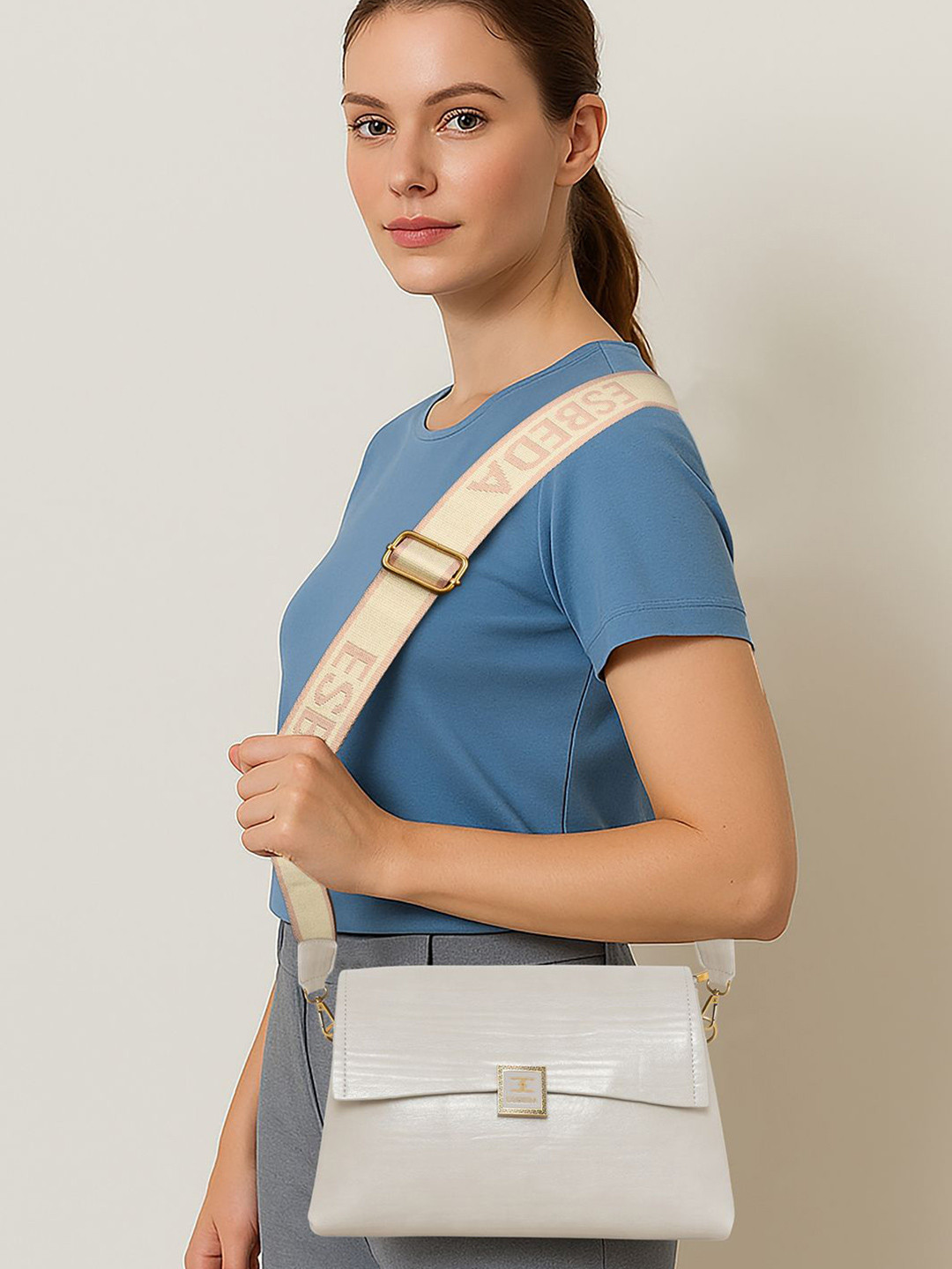 ESBEDA Swagger Serein Classy Detachable Sling Strap Sling Bag