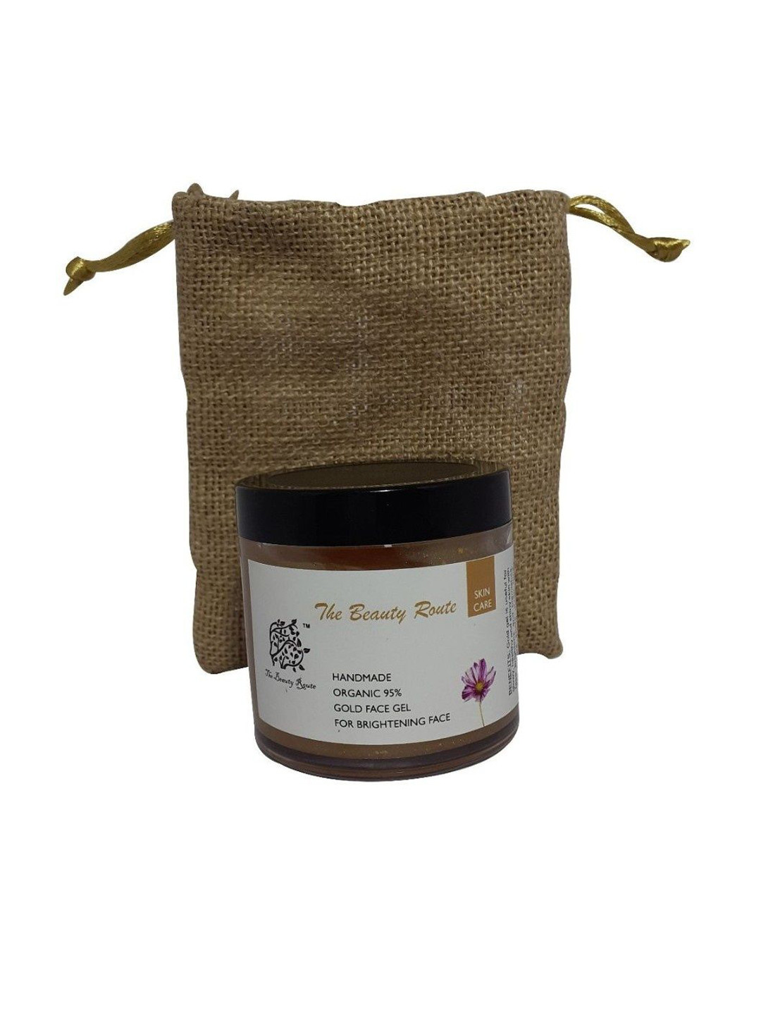 THE BEAUTY ROUTE Gold Face Gel For Brightening - 100 g