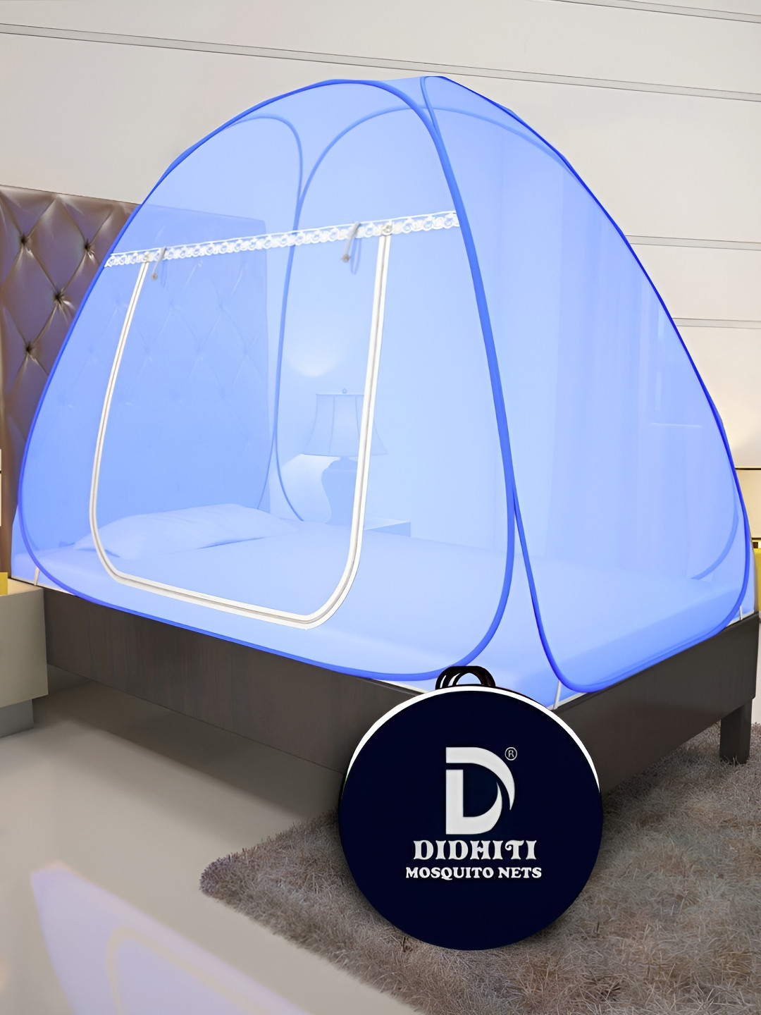 didhiti Navy Blue Tent Mosquito Net