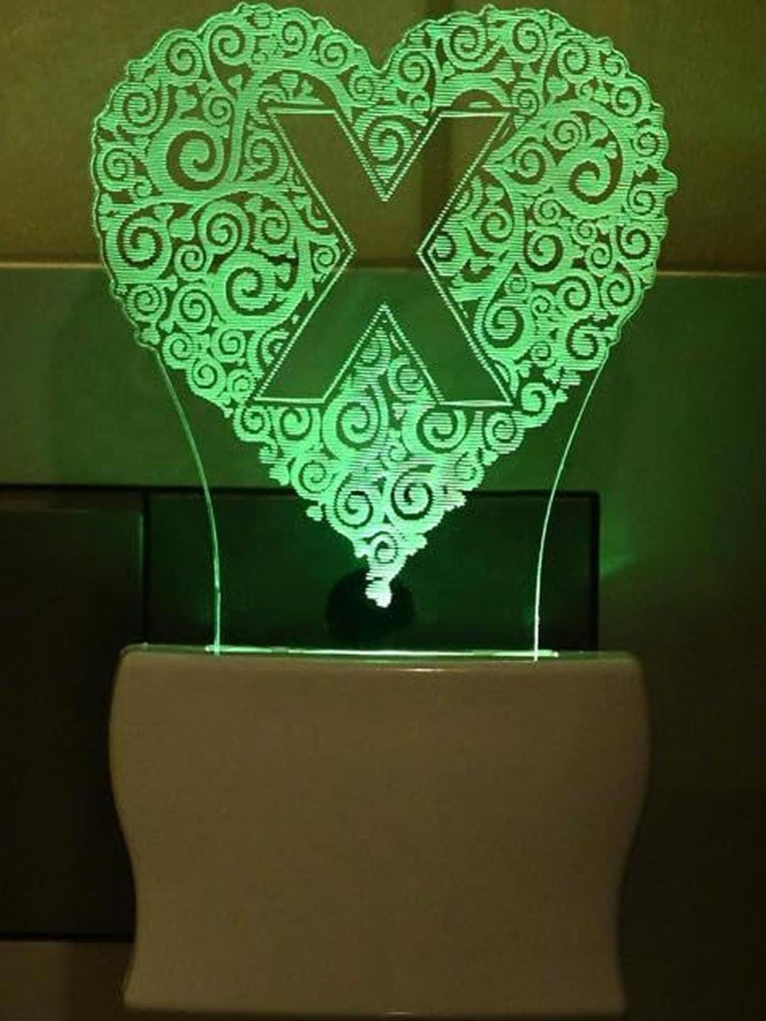 SOMIL Green Glass Abstract Wall Lamps