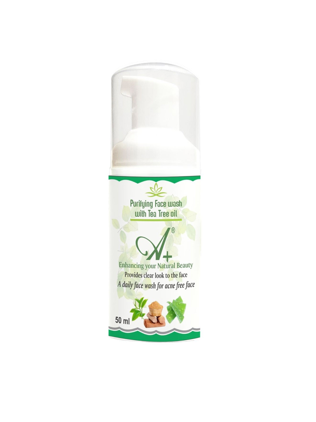 A+ Professional Range Purifying Face Wash with Tea Tree Oil - 50 ml
