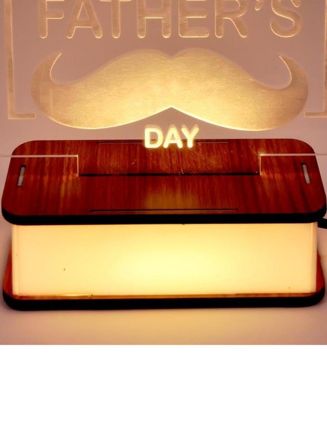SOMIL Happy Father's Day Table Lamp