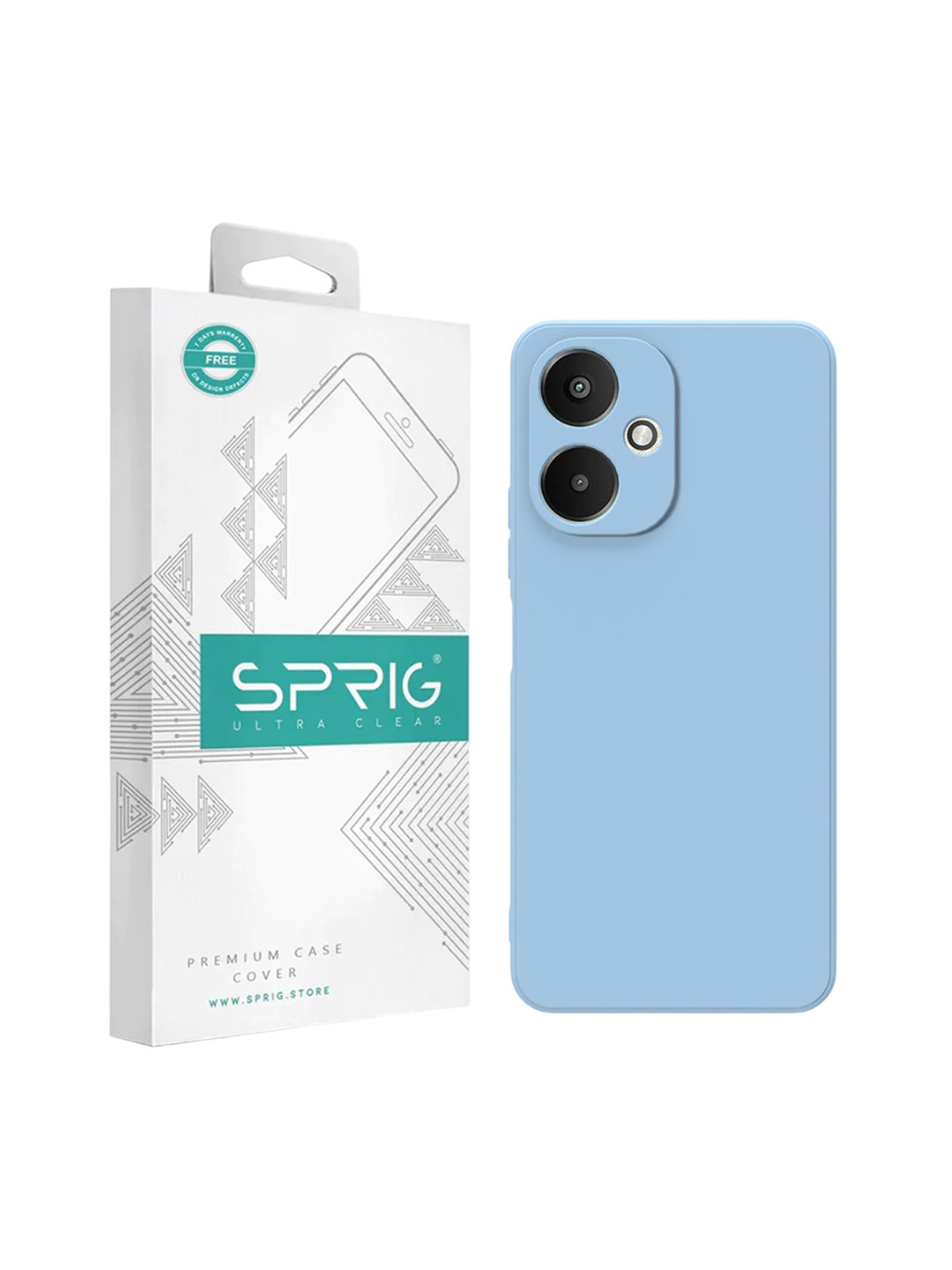 SPRIG Redmi 13C 5G TPU Matte Back Cover