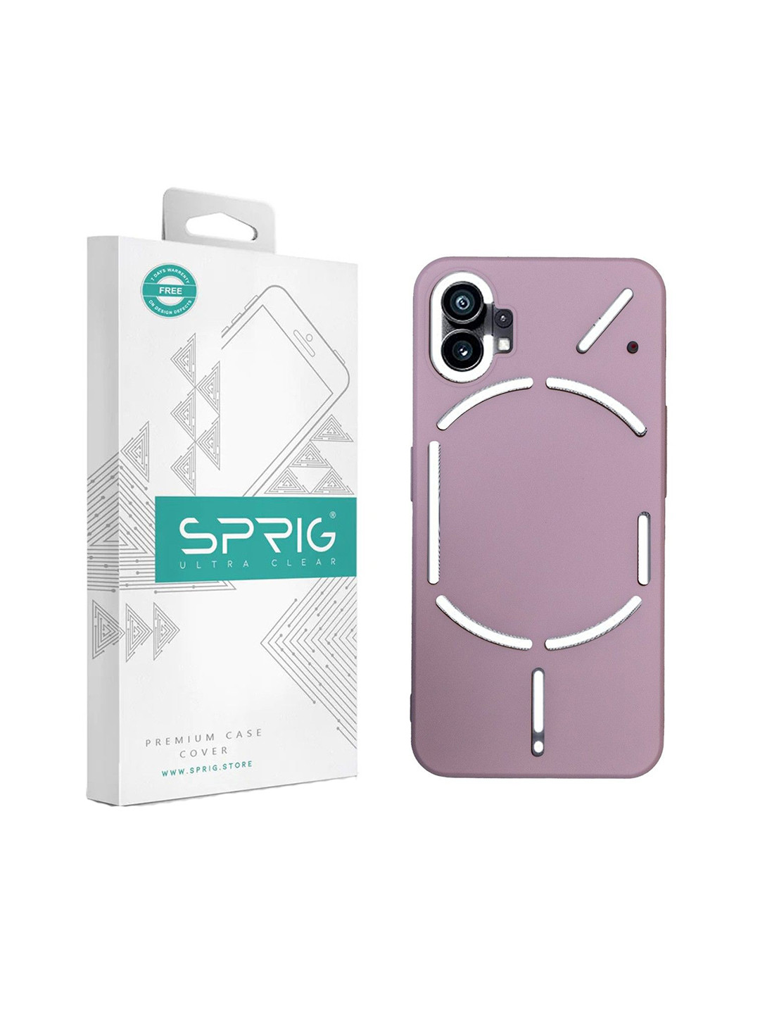 SPRIG Nothing Phone 1 TPU Matte Back Cover