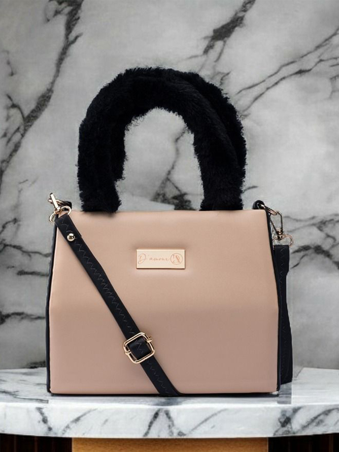 D' Amour Structured Tote Bag