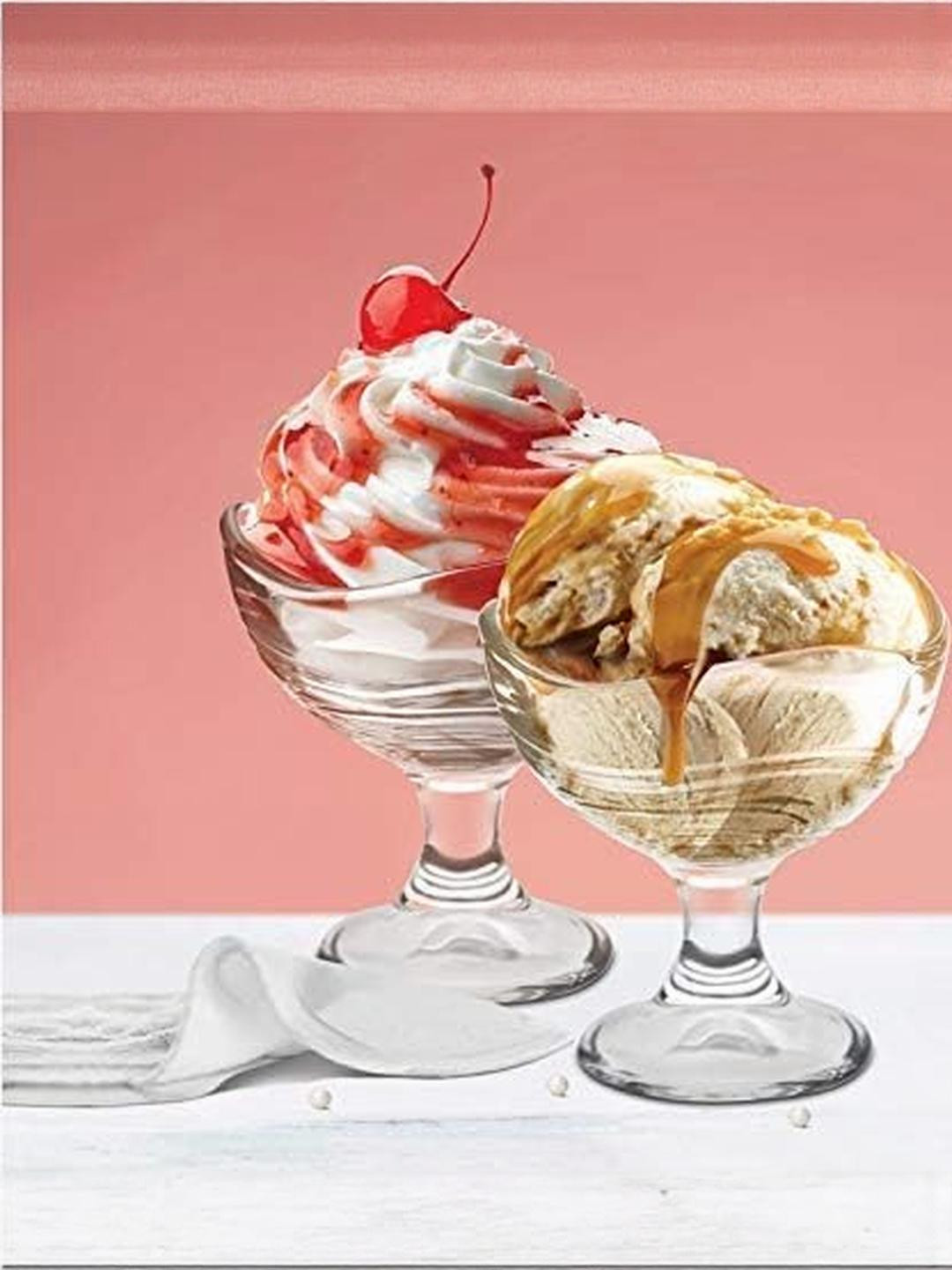 SOMIL Pack of 2 Ice Cream Bowls